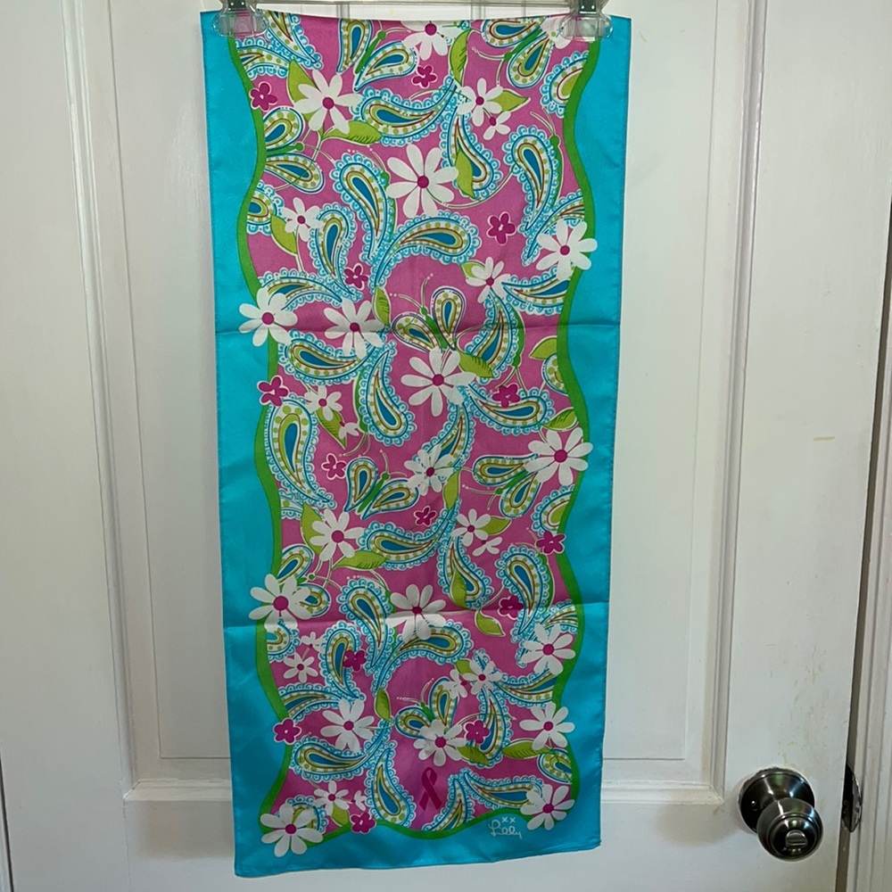Limited Edition Lilly Pulitzer/Ford Breast Cancer Scarf